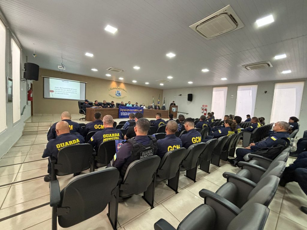 Encontro Estadual das Guardas Municipais do Mato Grosso do Sul inicia-se na manhã de hoje na Câmara Municipal de Bonito.