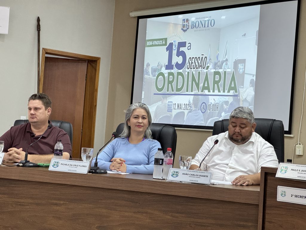 Confira o resumo da 15ª Sessão Ordinária realizada no dia 12 de maio de 2025 na Câmara Municipal Confira o resumo da 15ª Sessão Ordinária realizada no dia 12 de maio de 2025 na Câmara Municipal