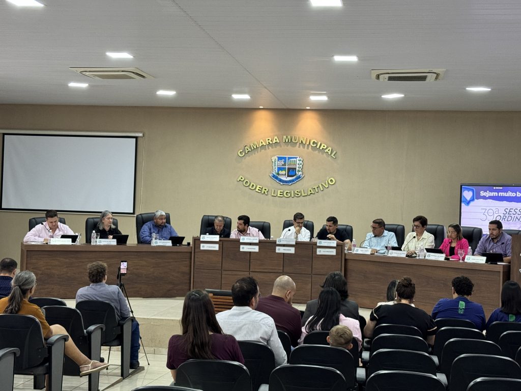 Confira o resumo da 39ª Sessão Ordinária realizada em 10 de novembro de 2025 na Câmara Municipal de Bonito Confira o resumo da 39ª Sessão Ordinária realizada em 10 de novembro de 2025 na Câmara Municipal de Bonito