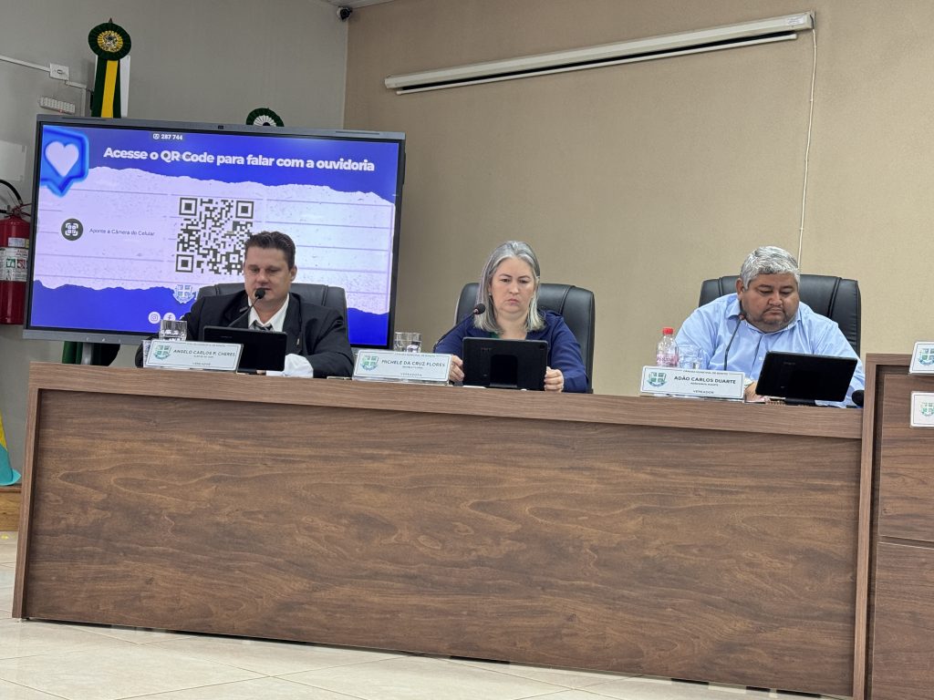 Confira o resumo da 43ª Sessão Ordinária realizada no dia 8 de dezembro 2025 na Câmara Municipal