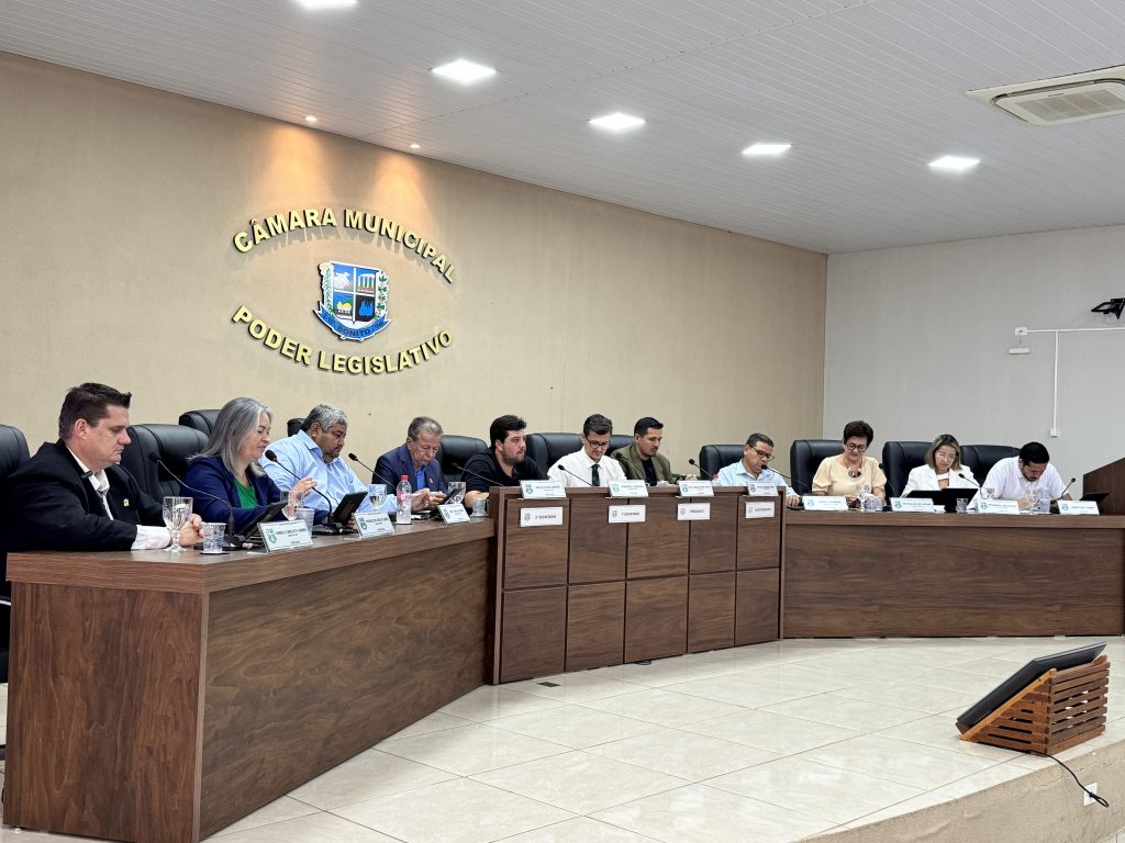 Confira o resumo da 43ª Sessão Ordinária realizada no dia 8 de dezembro 2025 na Câmara Municipal