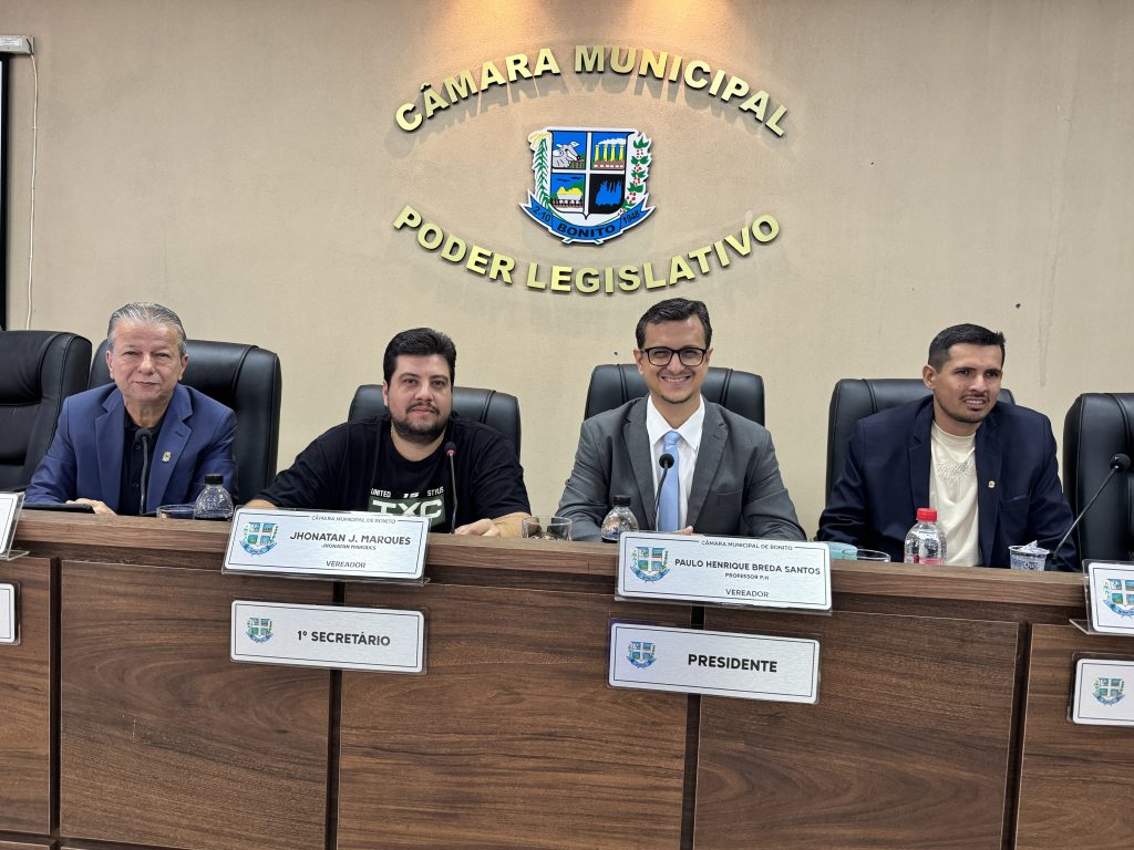 Confira o resumo da 44ª Sessão Ordinária, realizada em 15 de dezembro de 2025, e das Sessões Extraordinárias da Câmara Municipal de Bonito.