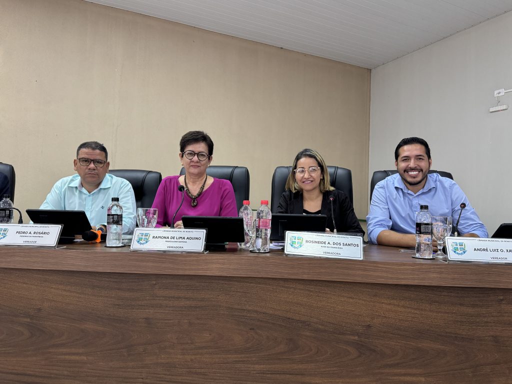 Confira o resumo da 44ª Sessão Ordinária, realizada em 15 de dezembro de 2025, e das Sessões Extraordinárias da Câmara Municipal de Bonito.