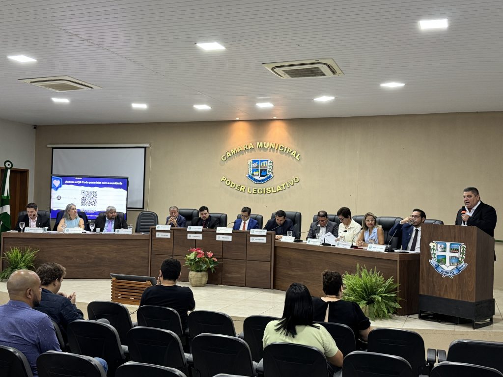 Confira o resumo da 1ª Sessão Ordinária realizada em 2 de fevereiro de 2026 na Câmara Municipal de Bonito