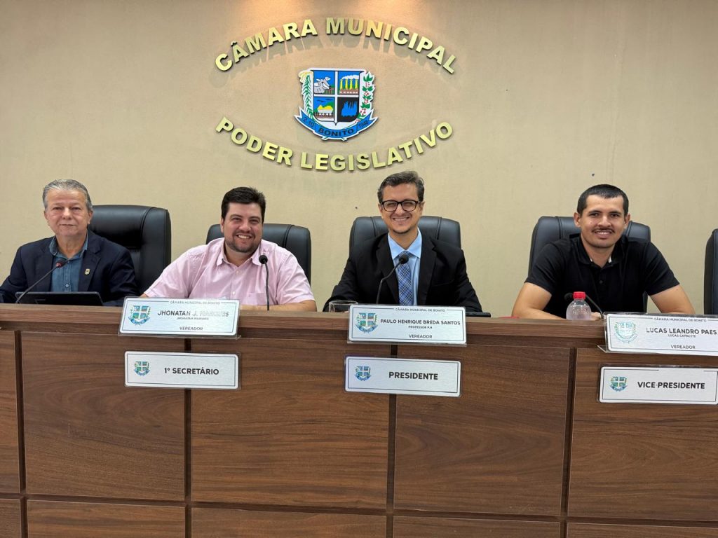 Confira o resumo da 5ª Sessão Ordinária, realizada em 03 de março de 2026, na Câmara Municipal de Bonito.