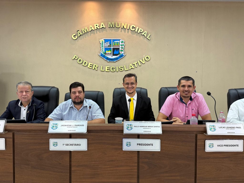 Confira o resumo da 8ª Sessão Ordinária, realizada em 23 de março de 2026, na Câmara Municipal de Bonito.