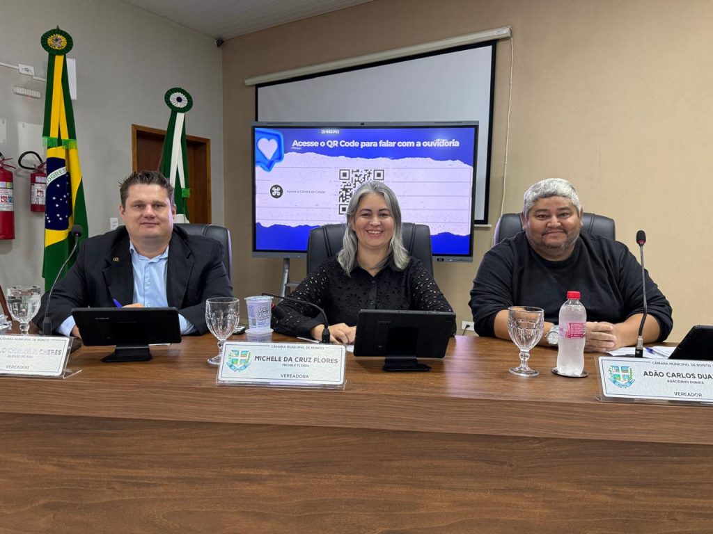 Confira o resumo da 13ª Sessão Ordinária, realizada em 27 de abril de 2026, na Câmara Municipal de Bonito.