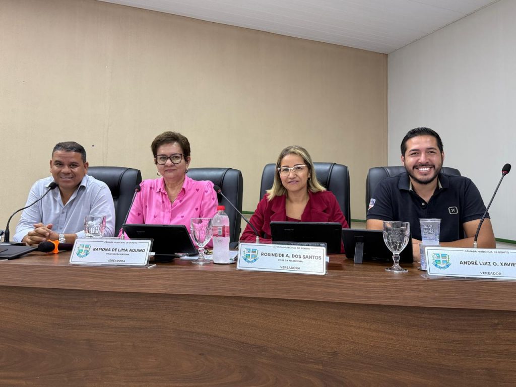 Confira o resumo da 13ª Sessão Ordinária, realizada em 27 de abril de 2026, na Câmara Municipal de Bonito.