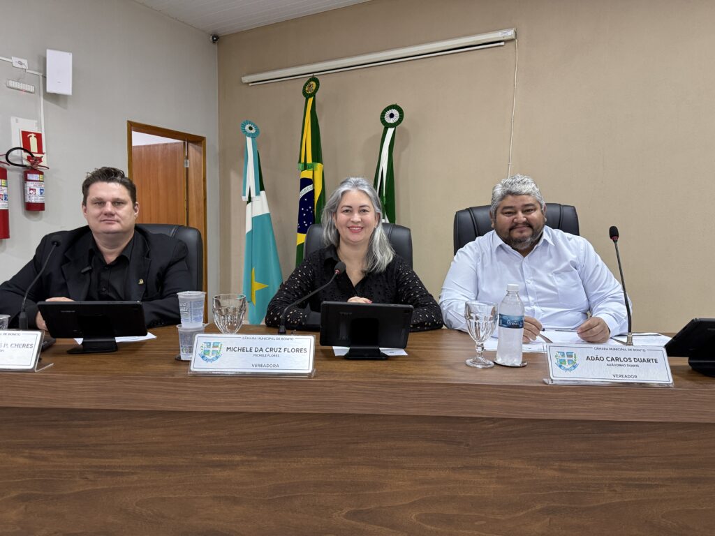 Confira o resumo da 22ª Sessão Ordinária realizada em 30 de junho de 2026 na Câmara Municipal de Bonito