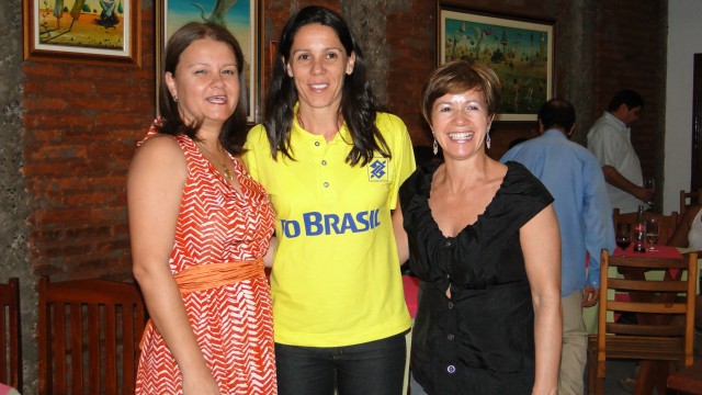 SANDRA PIRES MEDALHA DE OURO DO BRASIL VISITA BONITO