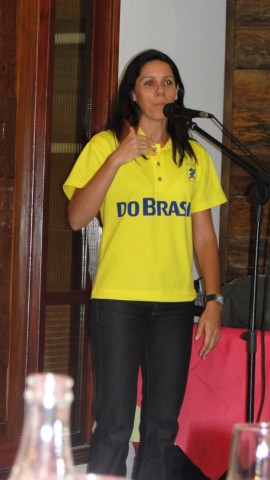 SANDRA PIRES MEDALHA DE OURO DO BRASIL VISITA BONITO