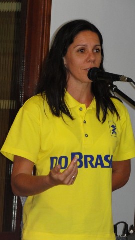 SANDRA PIRES MEDALHA DE OURO DO BRASIL VISITA BONITO