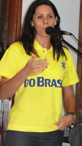 SANDRA PIRES MEDALHA DE OURO DO BRASIL VISITA BONITO