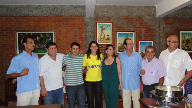SANDRA PIRES MEDALHA DE OURO DO BRASIL VISITA BONITO