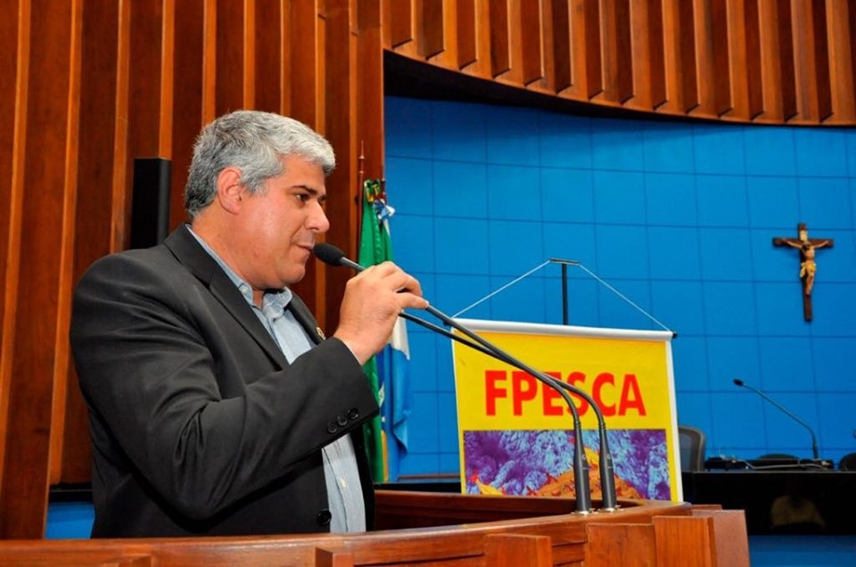 Vereador toma posse como membro da FPESCA do MS Vereador toma posse como membro da FPESCA do MS