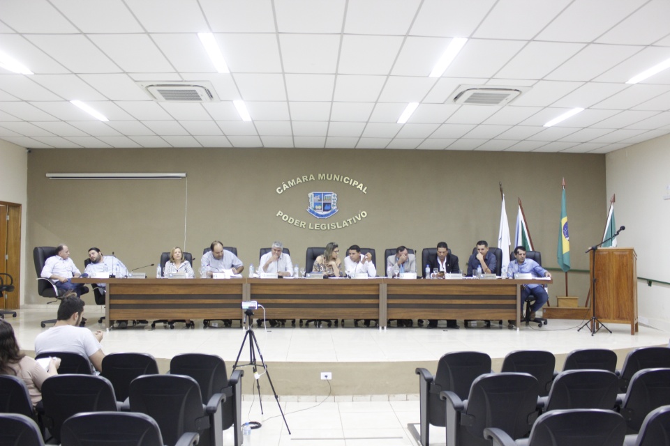 Sessão Ordinária de segunda-feira 12 de agosto de 2019