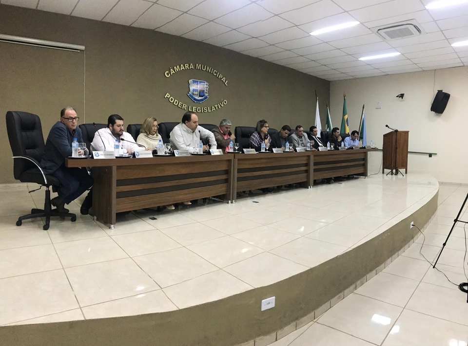 Com a presença da população Câmara Municipal realiza 27ª sessão ordinária em 2019