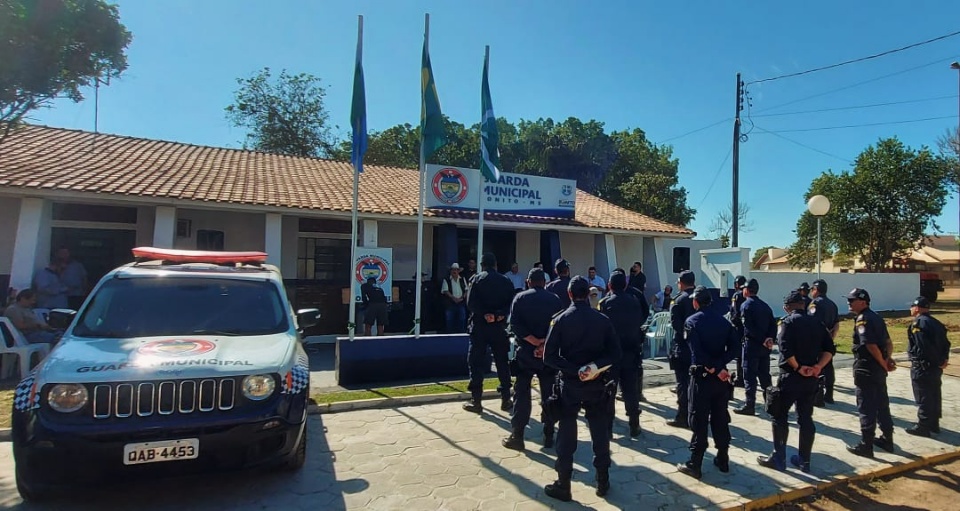 Solenidade de entrega das novas instalações do quartel da Guarda Municipal de Bonito "PEDRO PAULO SALINAS".