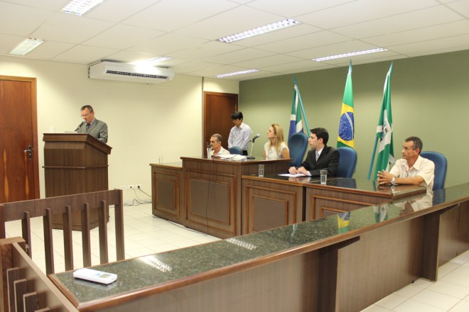 Vereadores são diplomados em Bonito.