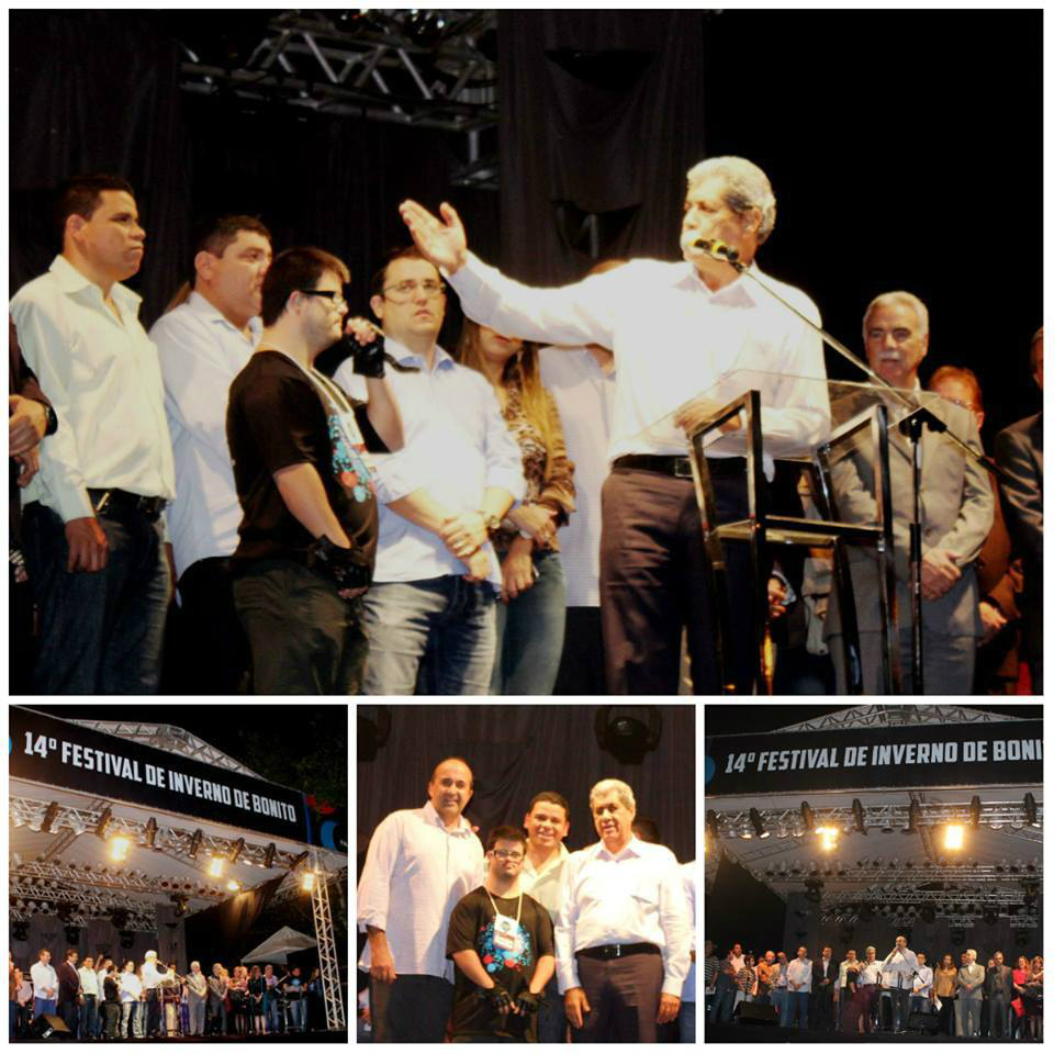 Abertura do 14º Festival de Inverno de Bonito