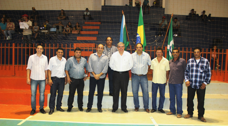 Abertura da 1ª Copa Comércio de Futsal em Bonito