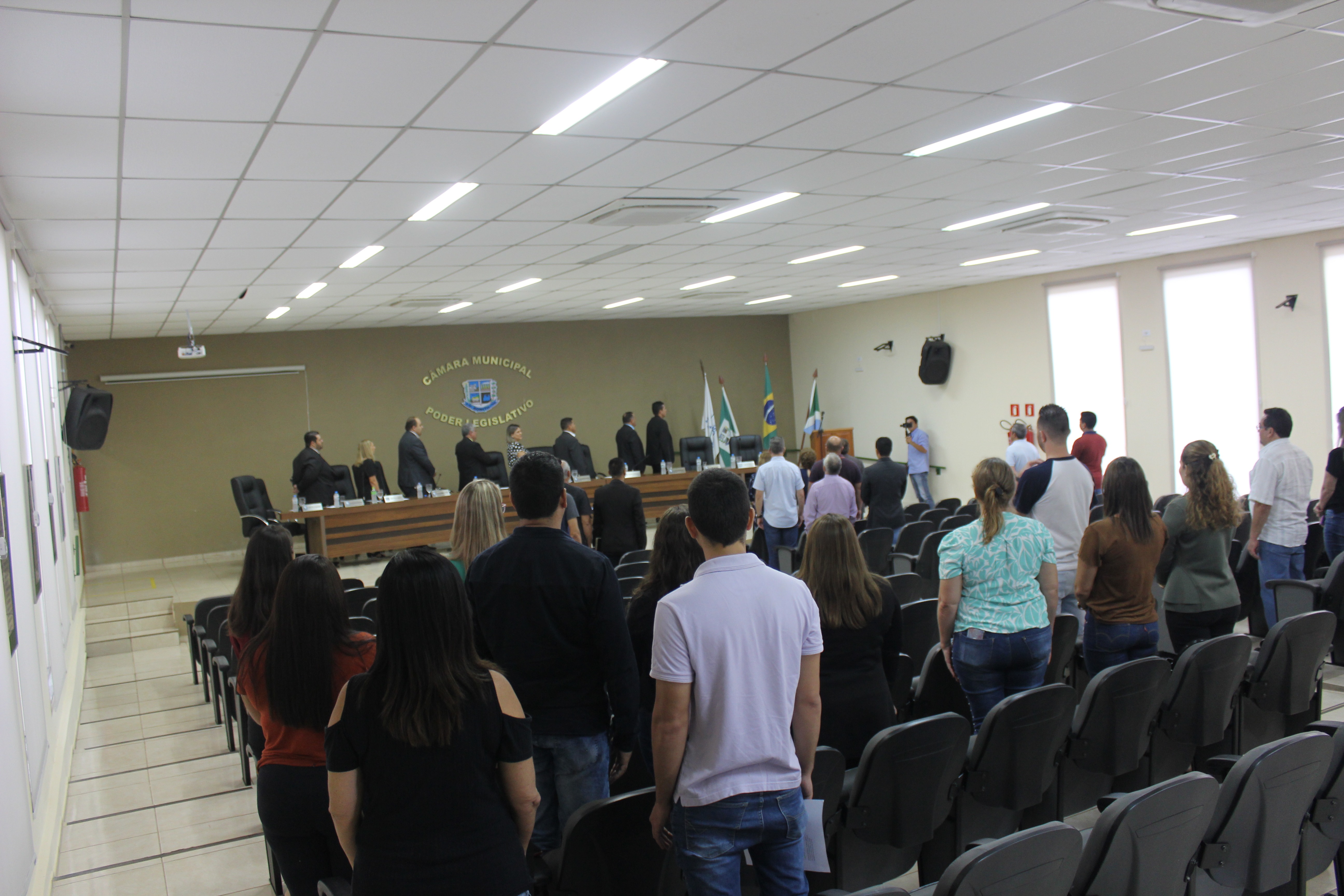 Sessão solene marca retorno dos trabalhos da Câmara Municipal de Bonito-MS