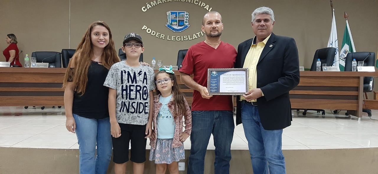 Vereador Edinaldo Gregório Dias Homenageia atleta bonitense