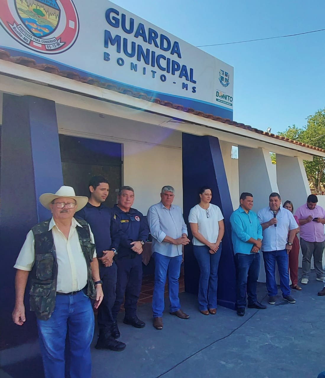 Solenidade de entrega das novas instalações do quartel da Guarda Municipal de Bonito "PEDRO PAULO SALINAS".