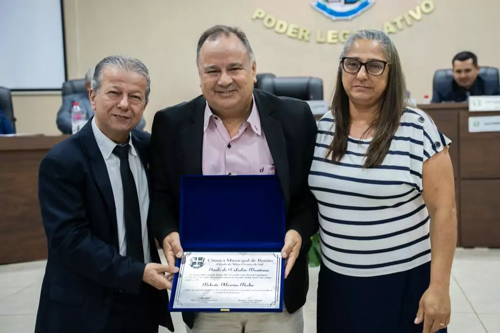 Câmara de Bonito realiza Sessão Solene de entrega do Título de Cidadão Bonitense e Honorífico