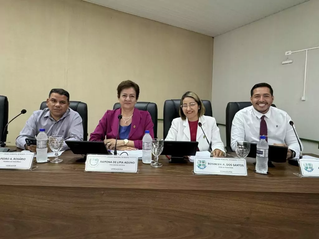 Confira o resumo da 37ª Sessão Ordinária realizada em 27 de outubro de 2025 na Câmara Municipal de Bonito