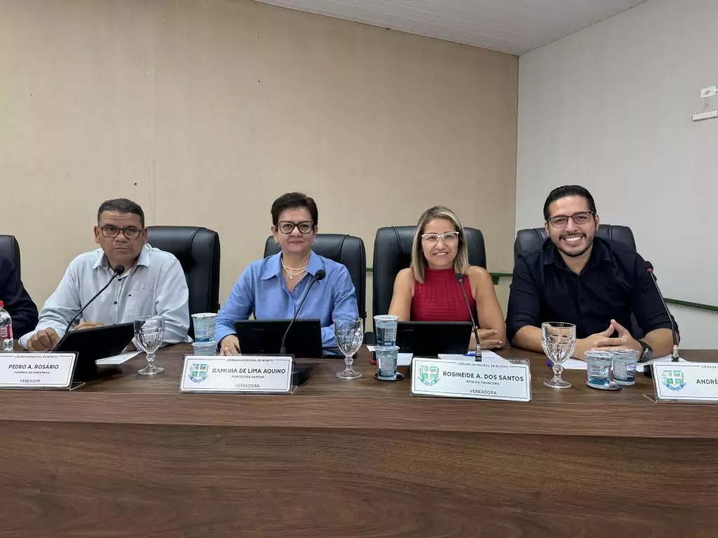 Confira o resumo da 2ª Sessão Ordinária, realizada em 9 de fevereiro de 2026, na Câmara Municipal de Bonito.