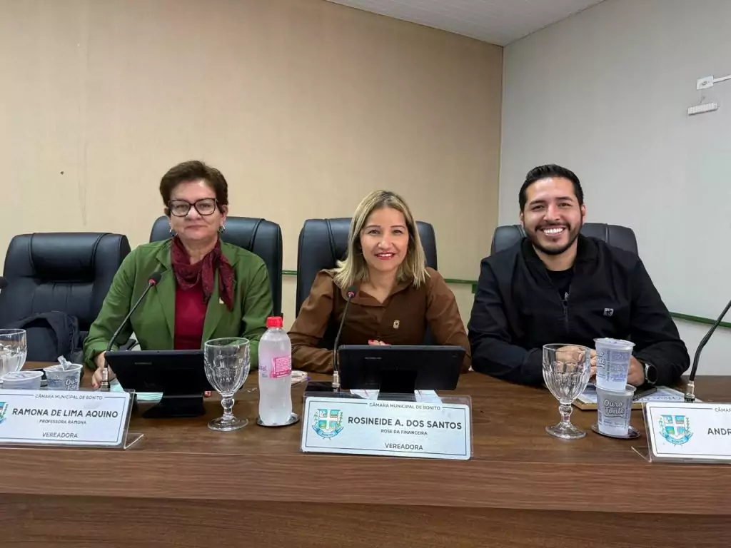 Confira o resumo da 17ª Sessão Ordinária, realizada em 25 de maio de 2026, na Câmara Municipal de Bonito.